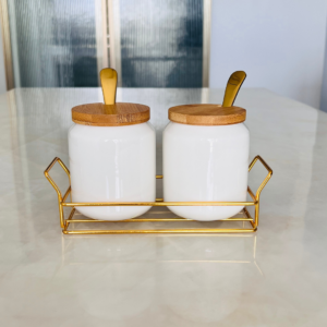 Mini Stainless Steel Snack Basket with Handle – Gold & Silver | Frying & Serving Basket for Finger Food