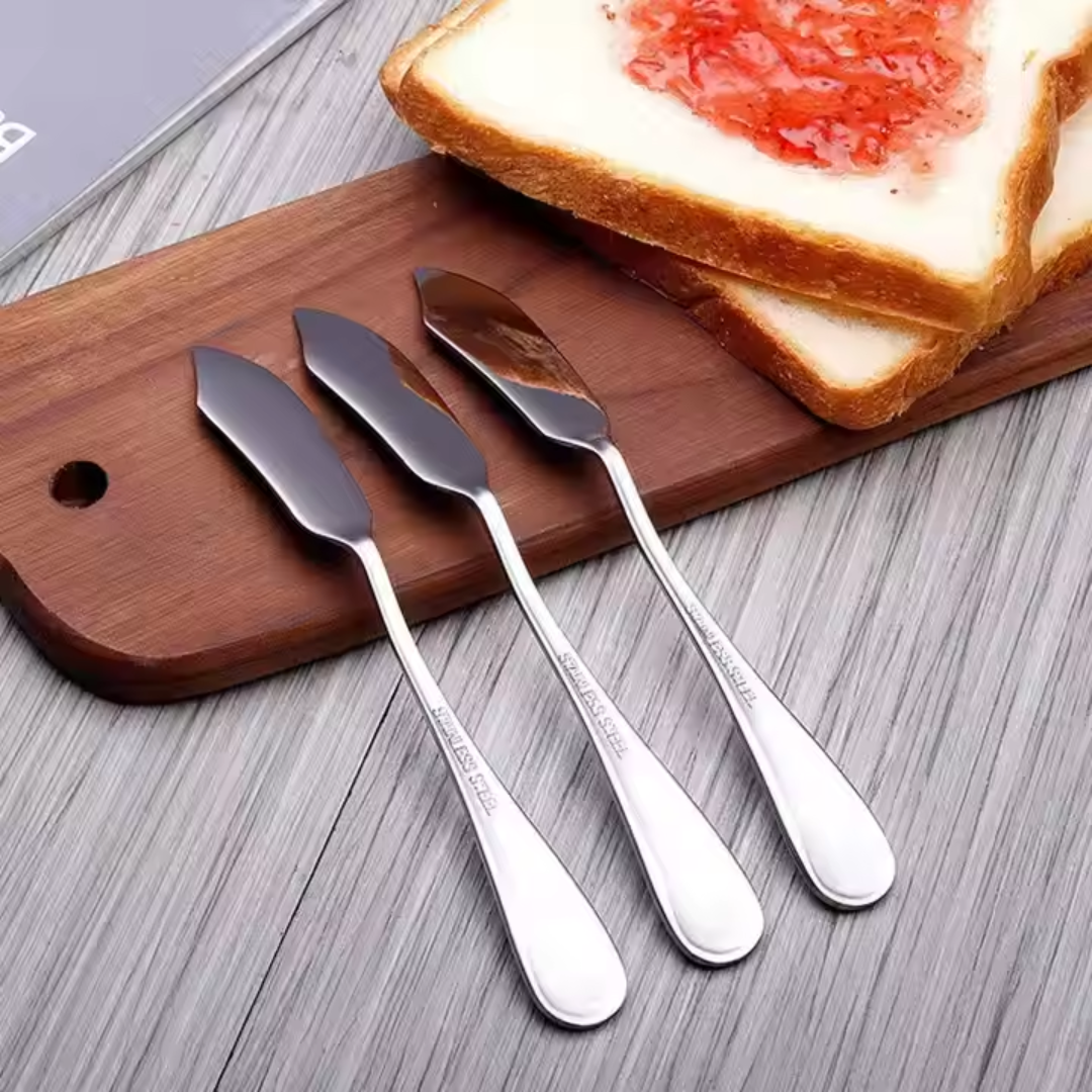 Butter Knife & Spreader - Small - Gold & Silver - Image 16