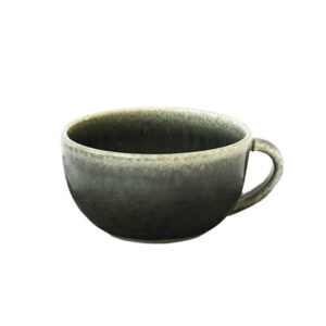 Minimalist Glazed Stoneware Tea Cup