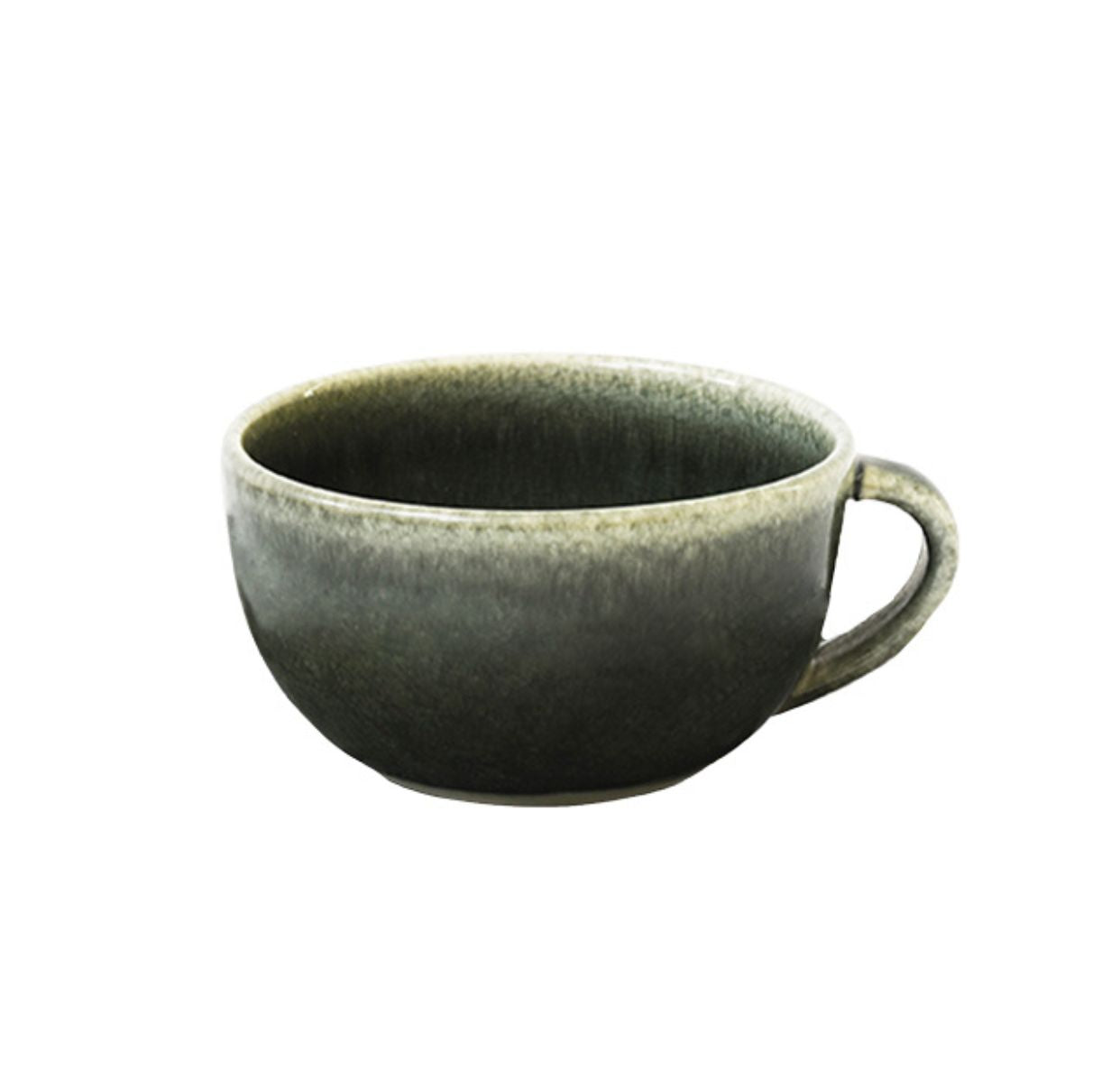 Minimalist Glazed Stoneware Tea Cup