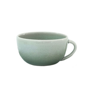 Textured Cashmere Gray Tea Cup