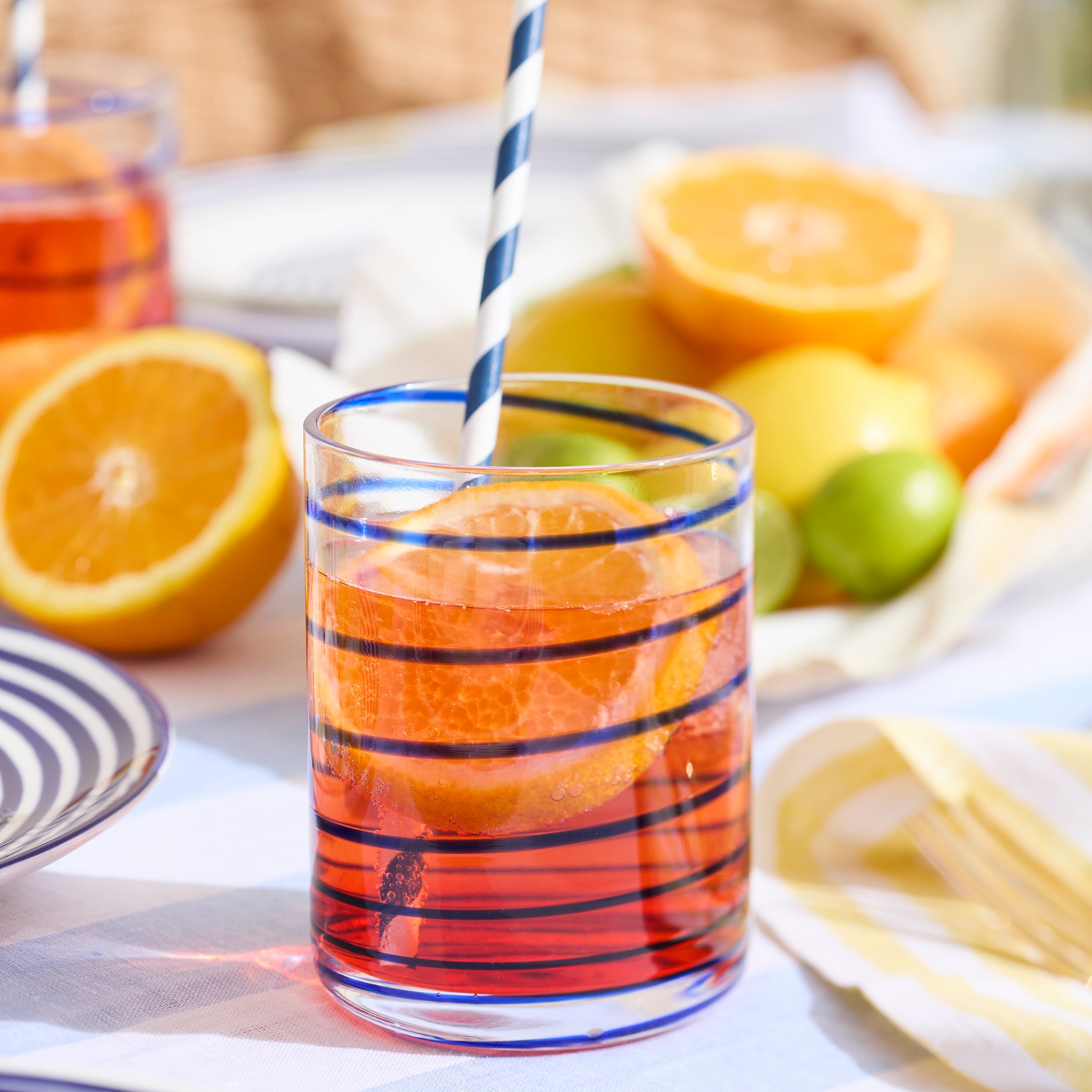 Swirl Double Old Fashioned Glasses, Set of 2 - Image 2