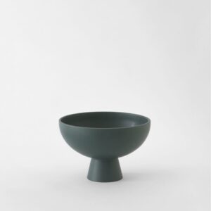Medium Green Gables Modern Pedestal Bowl