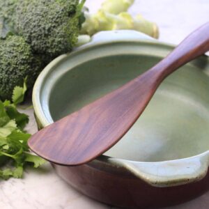 Handmade wooden spurtle for all kinds of jobs in the kitchen.