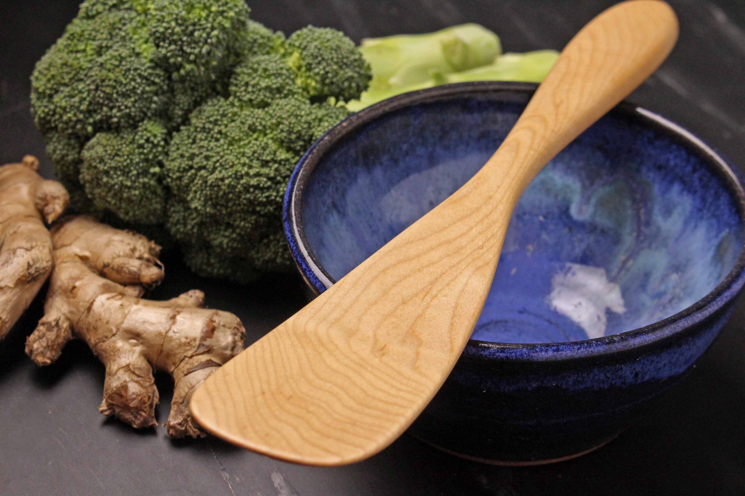 Handmade wooden spurtle for all kinds of jobs in the kitchen. - Image 8