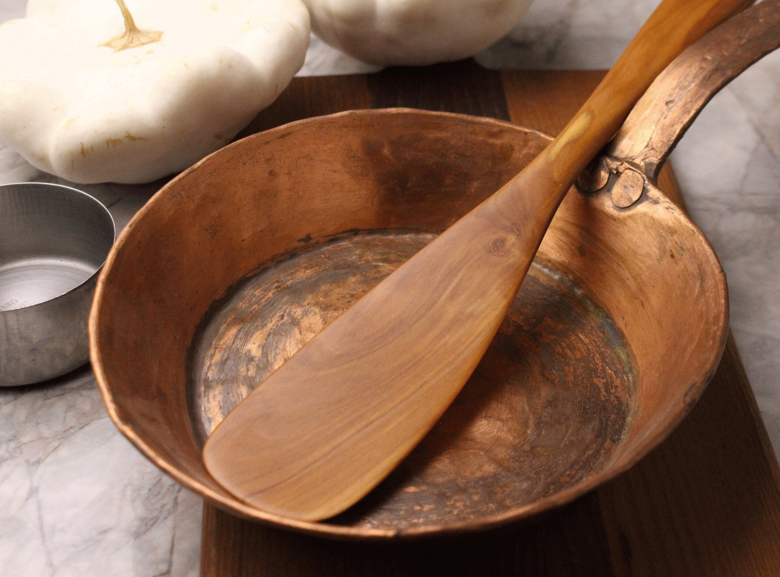 Handmade wooden spurtle for all kinds of jobs in the kitchen. - Image 2