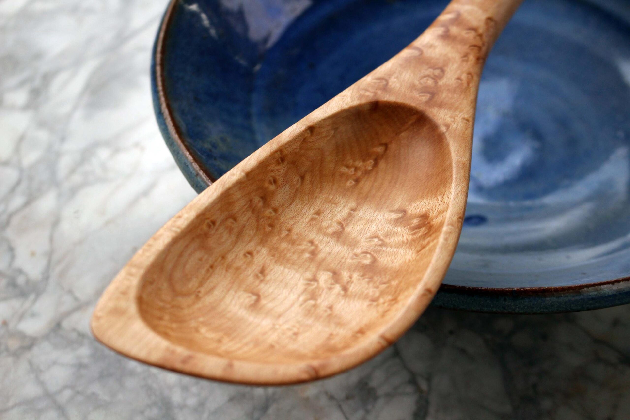 Hybrid wooden roux spoon spatula spoon hand made from Walnut , Cherry, or Maple wood - Image 2